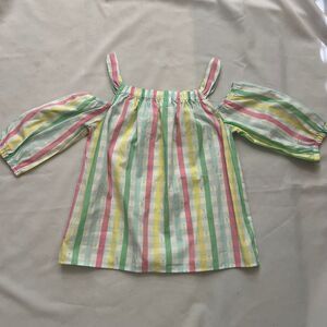 Arizona Jean Girls stripped Shirt‎ Size L 14